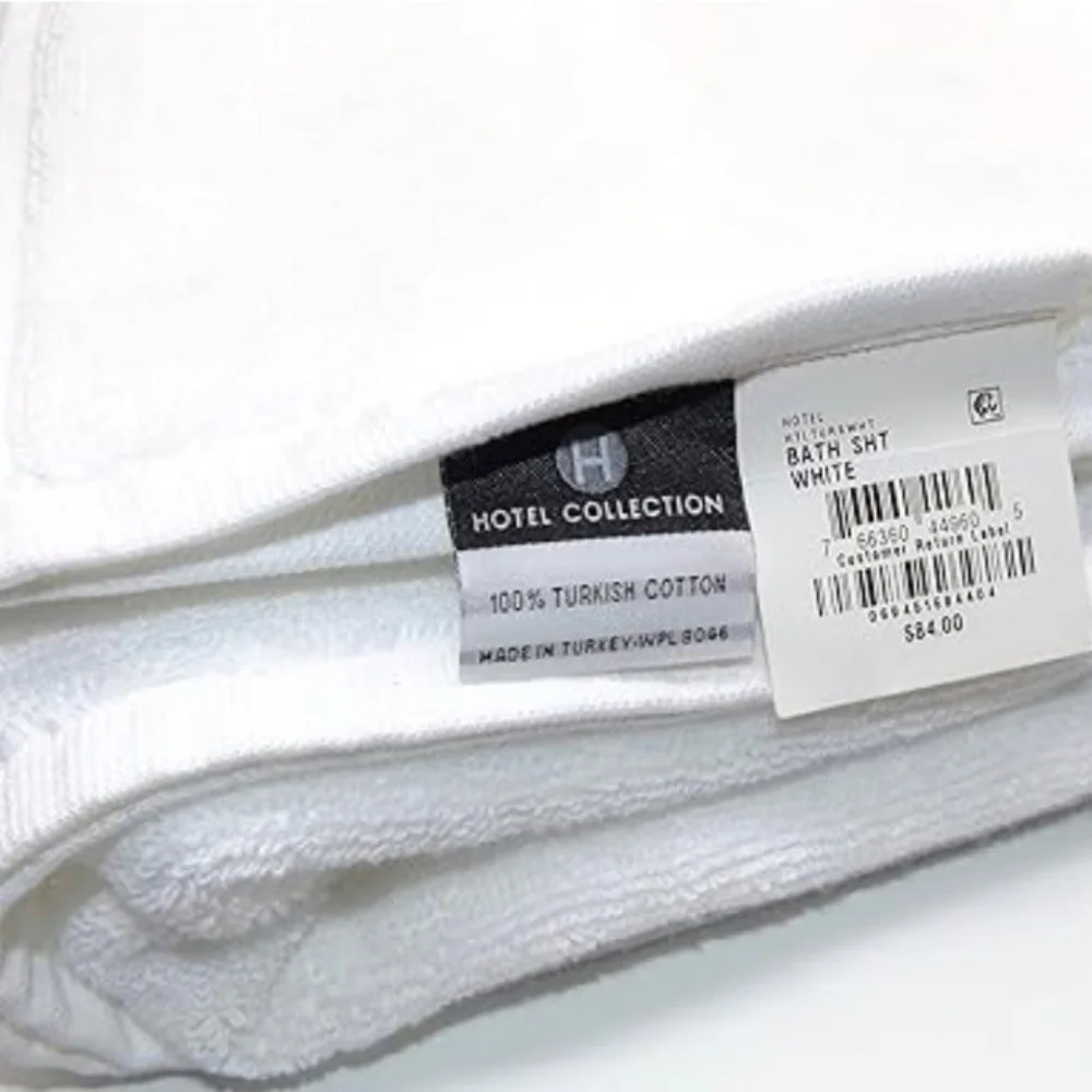 Hotel Collection Turkish Bath Sheet, 33" X 70", Exclusively at Macy's - White - Picture 1 of 2